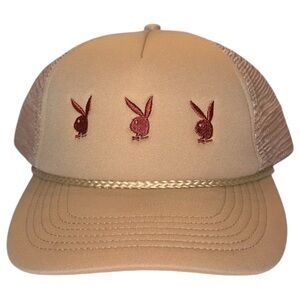 NWT PLAYBOY BUNNY SNAPBACK MESH HAT
